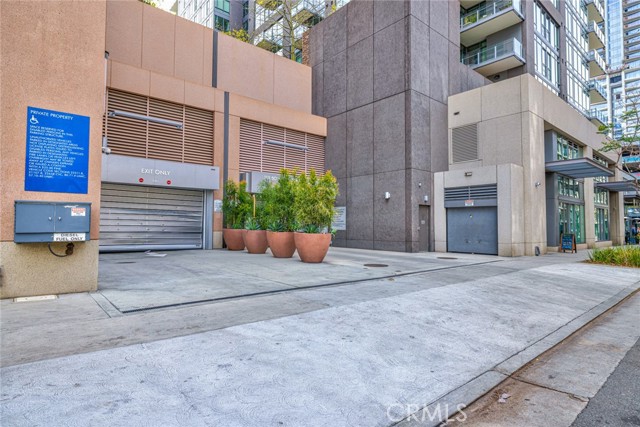 Enter subterranean parking on 11th St. Must have Fob for access