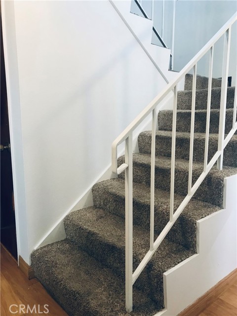 Stair way to 2nd floor.