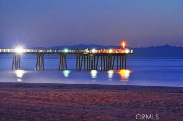 Hermosa Pier at Night