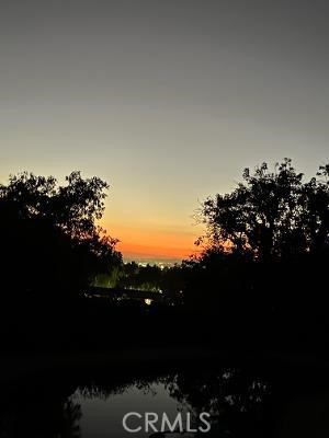 Sunset view towards Los Angeles