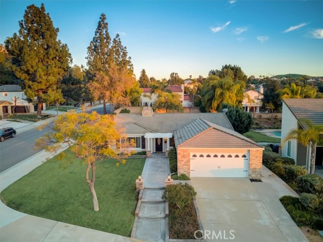 Mid Day Front Overhead view