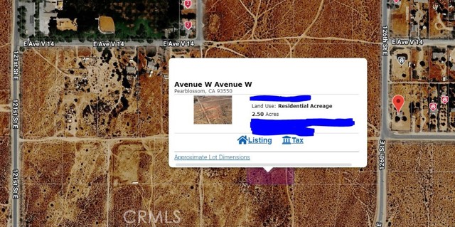  Land for Sale in Pearblossom, California