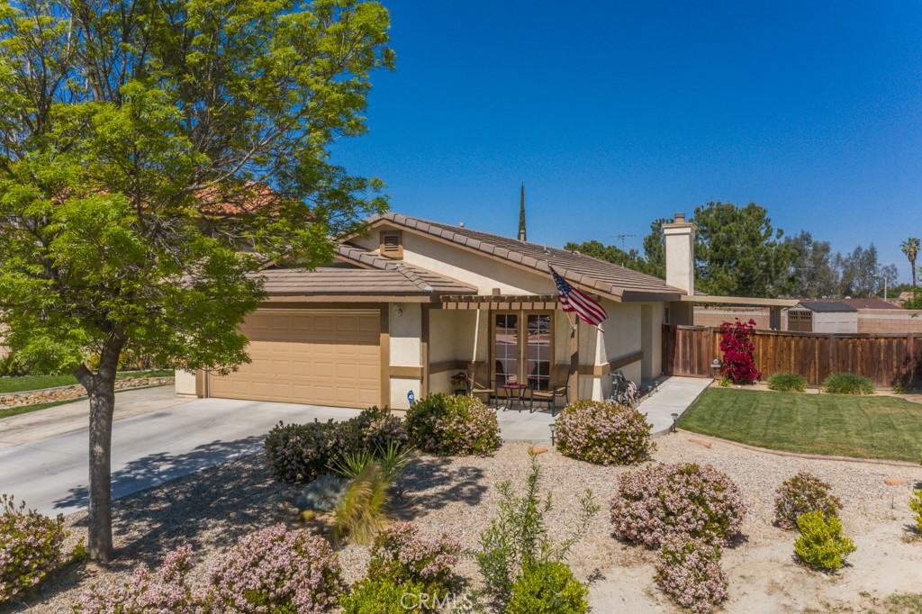 804 Karlie Ann Court San Jacinto, California Wonderful single-story single-family residence in a great location in San Jacinto. This home built in 2008 is 1405 square feet, 3 bedrooms and 2 bathrooms. This home has fireplace in the living room, granite counters in kitchen and bathrooms, center island in kitchen. The flooring is a combination of carpet and ceramic tile in kitchen and bathrooms. This home sits at the end of a cul-de-sac with a very large backyard, the lot size is 9,583 square feet. The backyard has two alumawood covered patios and great mountain views, above ground pool. The remainder of backyard is a blank slate to create your own dream yard. You will love great curb appeal, your choice of central AC or swamp cooler. Come take a look at this house today!