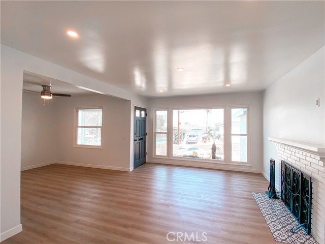 Living Room with Fireplace