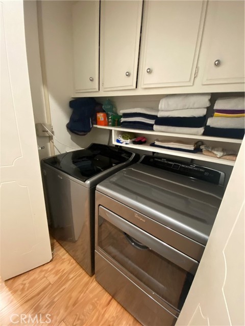 Washer and Dryer in Hallway