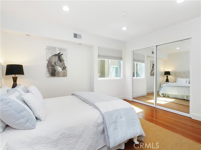 3rd Bedroom with Mirrored Closets