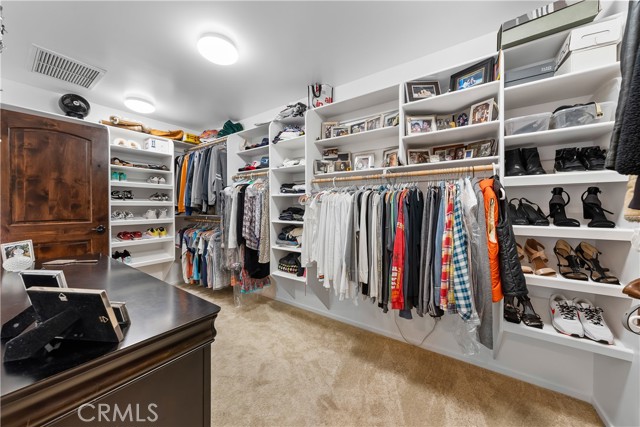 Huge master walk in closet