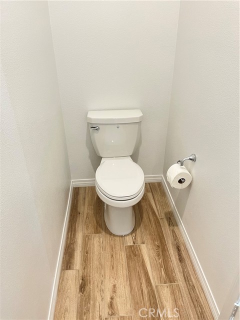 First floor half bath