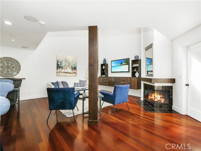 Living Room with Fireplace