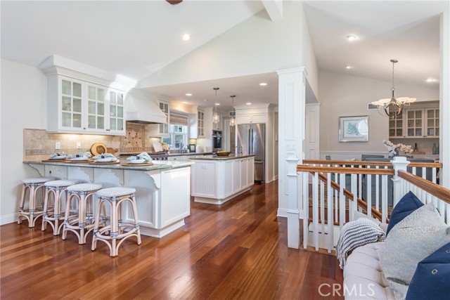 Living room opens to the kitchen making for the perfect open concept lifestyle