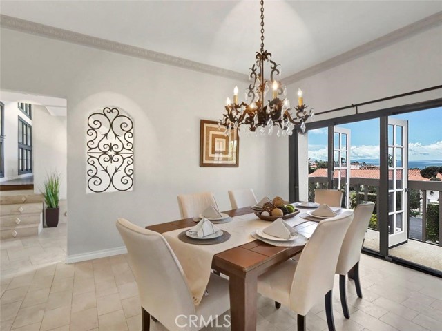 Formal Dining Room looking out to View