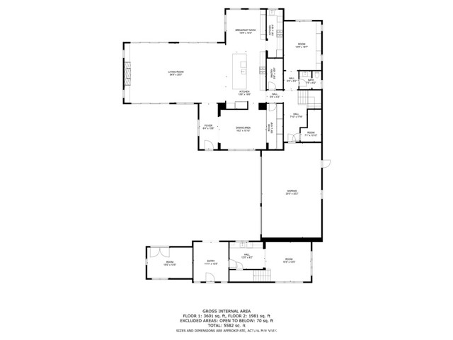 First floor layout