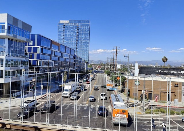 1 mile from the Expo Train line. Takes you to Santa Monica or Downtown LA
