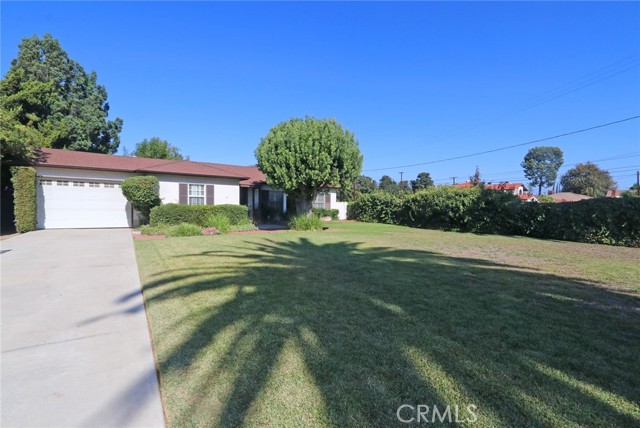 Curb appeal! Large front yard