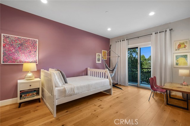 Bedroom 2 with Balcony and attached Jack and Jill