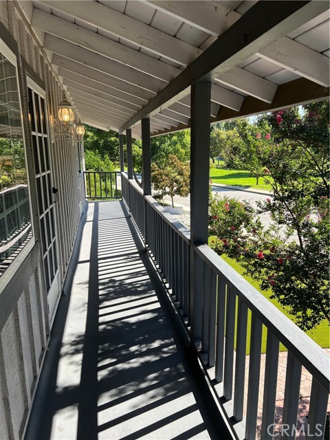 Balcony off master bedroom and bedroom #2