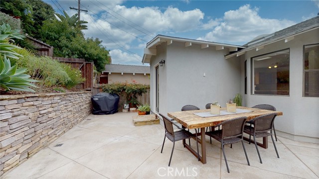 Rear Patio & BBQ Area