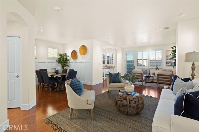 From the front door looking at the great room