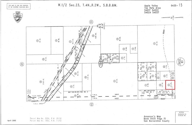 Detail Gallery Image 1 of 1 For 0 Santa Rosa Rd, Apple Valley,  CA 92308 - – Beds | – Baths