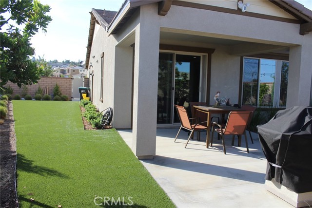 Rear Covered Patio
