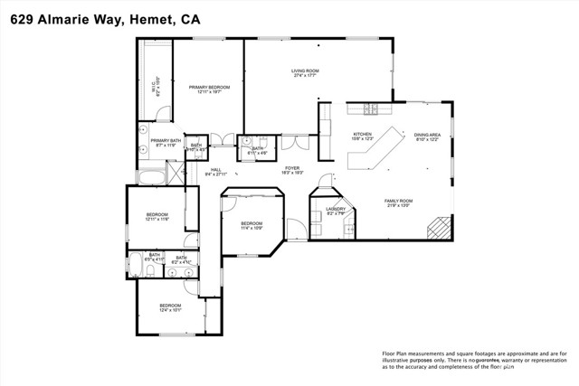 Detail Gallery Image 53 of 53 For 629 Almarie Way, Hemet,  CA 92544 - 4 Beds | 3/1 Baths