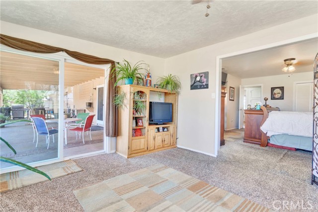 Lots of natural light in this sun room.