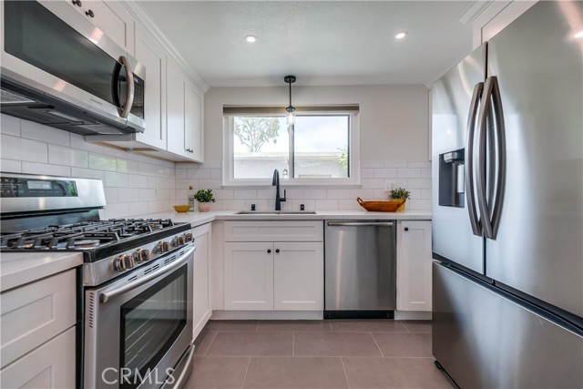 Remodeled kitchen