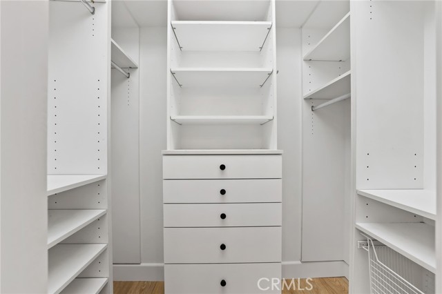 Primary walk in closet