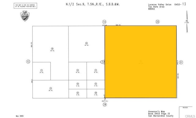 Detail Gallery Image 2 of 2 For 0 Northside Rd, Lucerne Valley,  CA 92356 - – Beds | – Baths