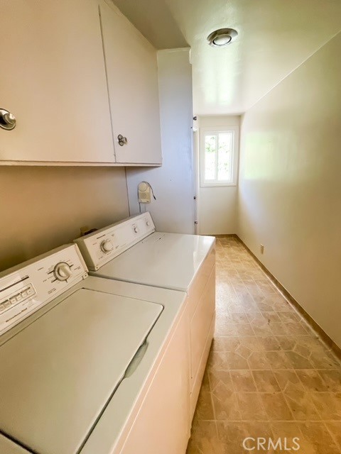 Laundry room leads to the garage entry.