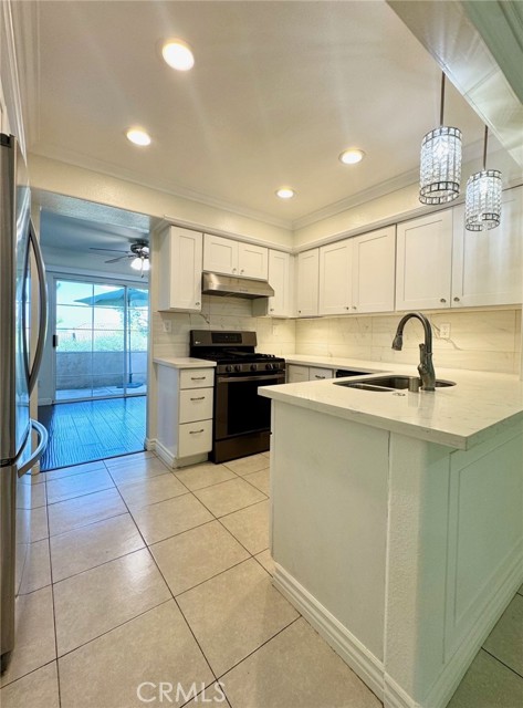 Remodeled kitchen