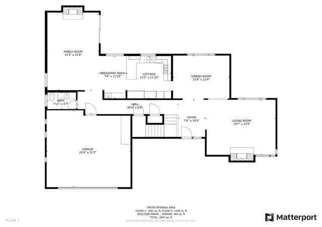 Floorplan - 1st Floor