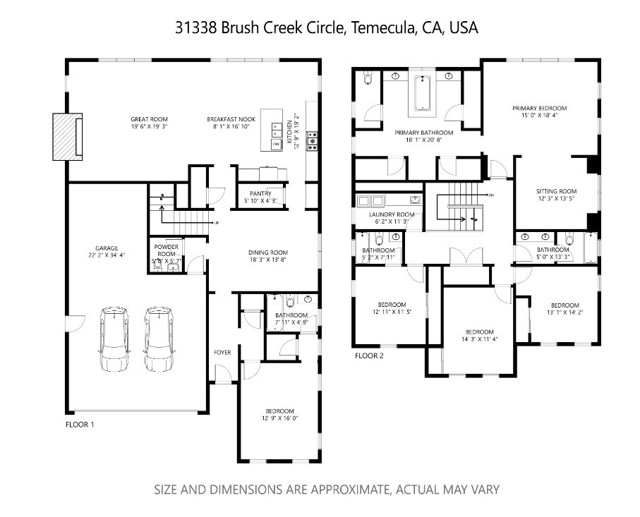 Detail Gallery Image 2 of 29 For 31338 Brush Creek Cir, Temecula,  CA 92591 - 5 Beds | 3/1 Baths