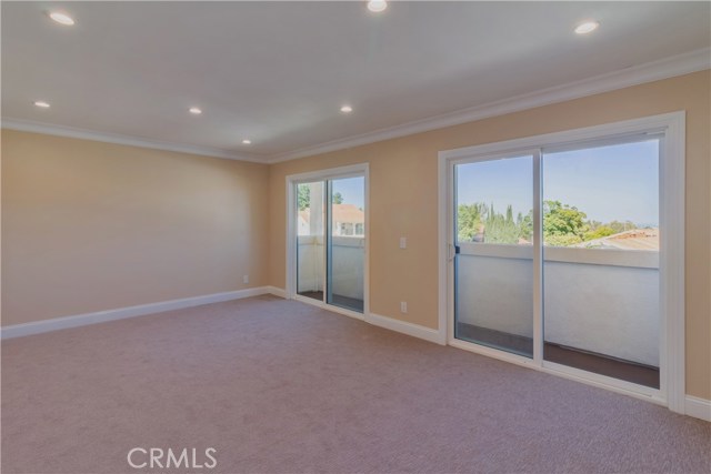 Master Bedroom with City Lights view