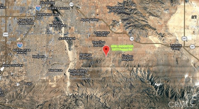 Detail Gallery Image 2 of 8 For 23777 Poppy Rd, Apple Valley,  CA 92308 - – Beds | – Baths