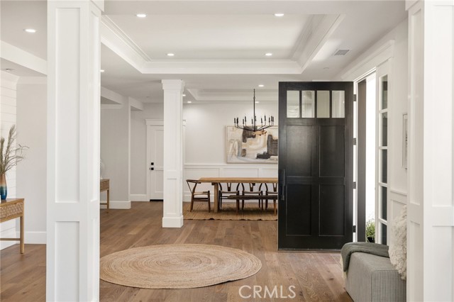 Grand Symmetrical Foyer with Meticulous Architectural Details