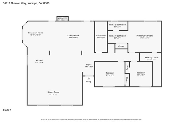 Detail Gallery Image 49 of 49 For 36113 Sharron Way, Yucaipa,  CA 92399 - 3 Beds | 2 Baths