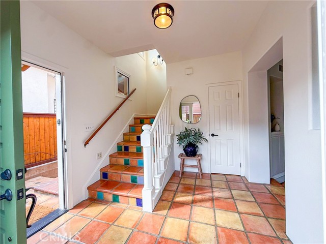 Entry Area with Stairs Going Upstairs Entry Area with Stairs Going Upstairs