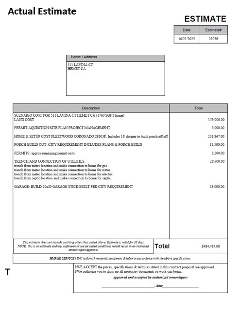 Detail Gallery Image 3 of 14 For 511 Lavina Ct, Hemet,  CA 92544 - – Beds | – Baths