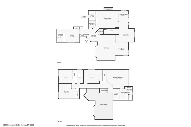 Detail Gallery Image 50 of 51 For 3131 Mountainside Dr, Corona,  CA 92882 - 5 Beds | 3/1 Baths