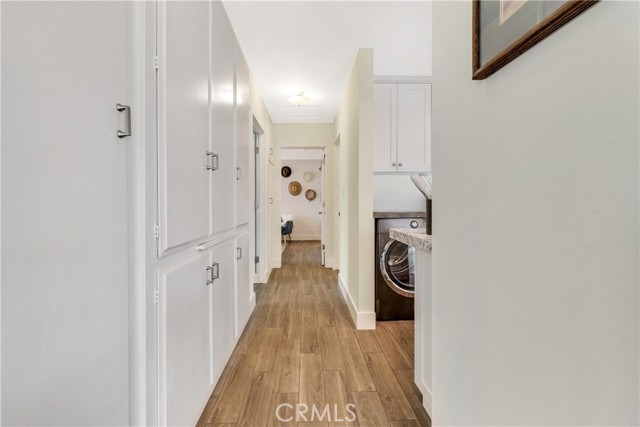 Hallway to bedrooms and bathrooms