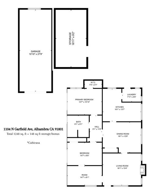 Detail Gallery Image 25 of 25 For 1104 N Garfield Ave, Alhambra,  CA 91801 - 3 Beds | 1 Baths