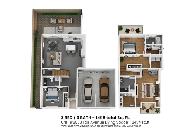 Detail Gallery Image 51 of 54 For 8034 036,038 Fair Ave, Sun Valley,  CA 91352 - – Beds | – Baths