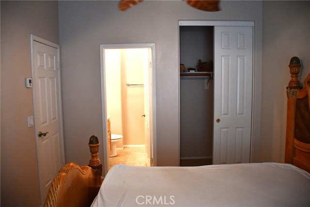 bedroom by front door
