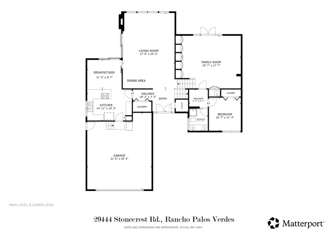 Floor Plan - Main & Lower Levels