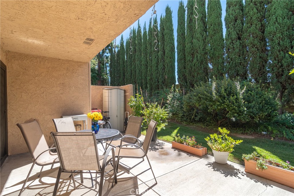 Another view of your patio and view