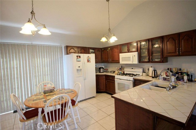 Dining in Kitchen