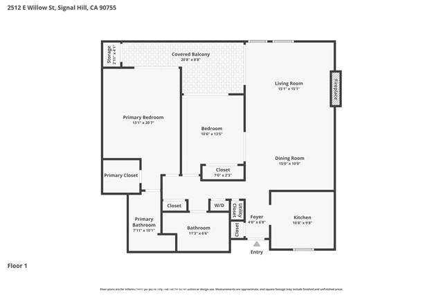 Detail Gallery Image 38 of 38 For 2512 E Willow St #104,  Signal Hill,  CA 90755 - 2 Beds | 2 Baths