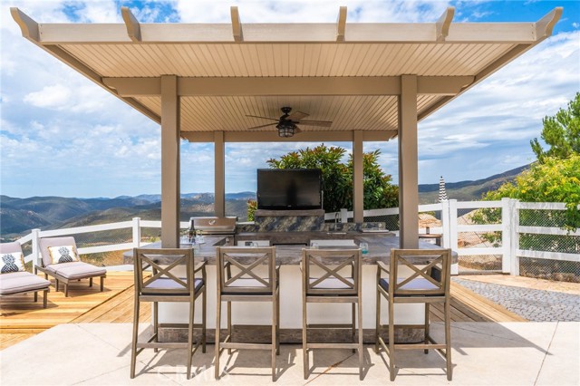 Outdoor kitchen and BBQ