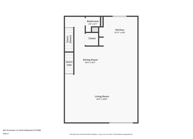 Detail Gallery Image 30 of 32 For 6511 N Contour Ln, North Hollywood,  CA 91606 - 3 Beds | 3/1 Baths